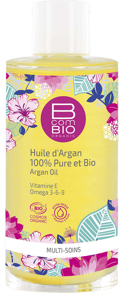 B COM BIO Huile d'Argan 100% bio Flacon de 50ml