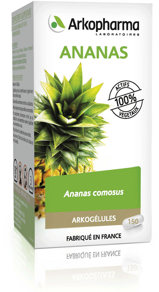ARKOGELULES Ananas Gélules Flacon de 150