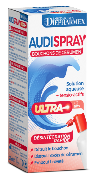 AUDISPRAY ULTRA Solution aur Flacon pompe doseuse/20ml