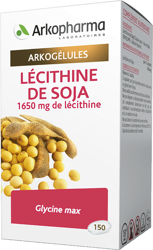 ARKOGELULES Lécithine de Soja Bio Caps Flacon de 150