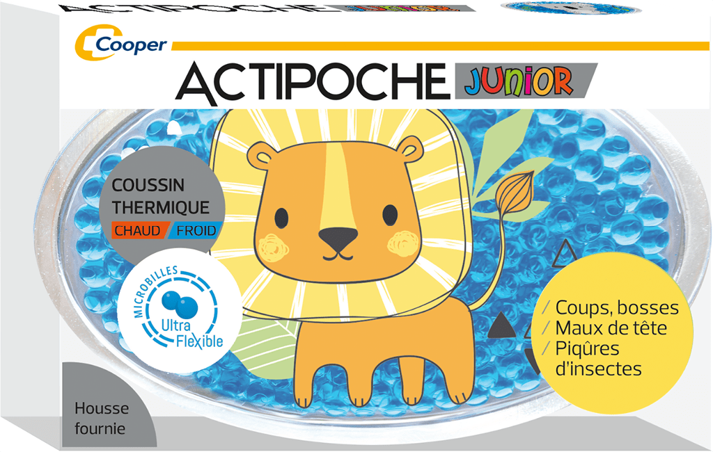 ACTIPOCHE JUNIOR Poche microbilles lion
