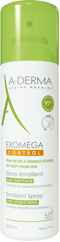 ADERMA EXOMEGA CONTROL Spray émollient anti-grattage Fl /200ml