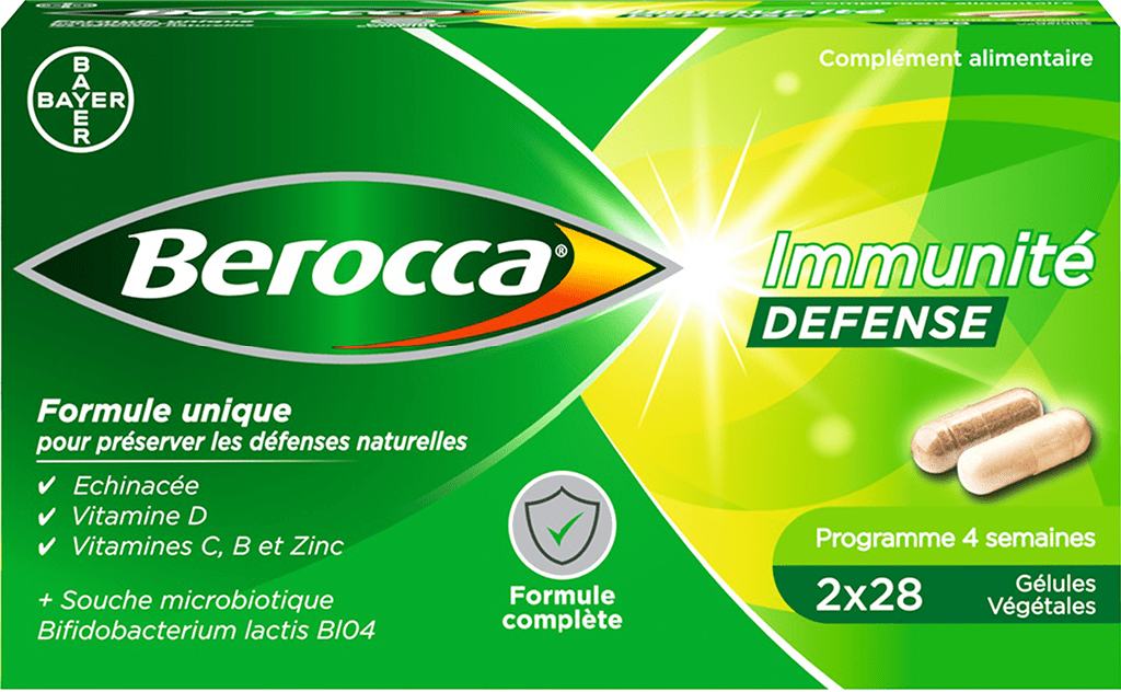 BEROCCA IMMUNITE DEFENSE Gélules B/2x28