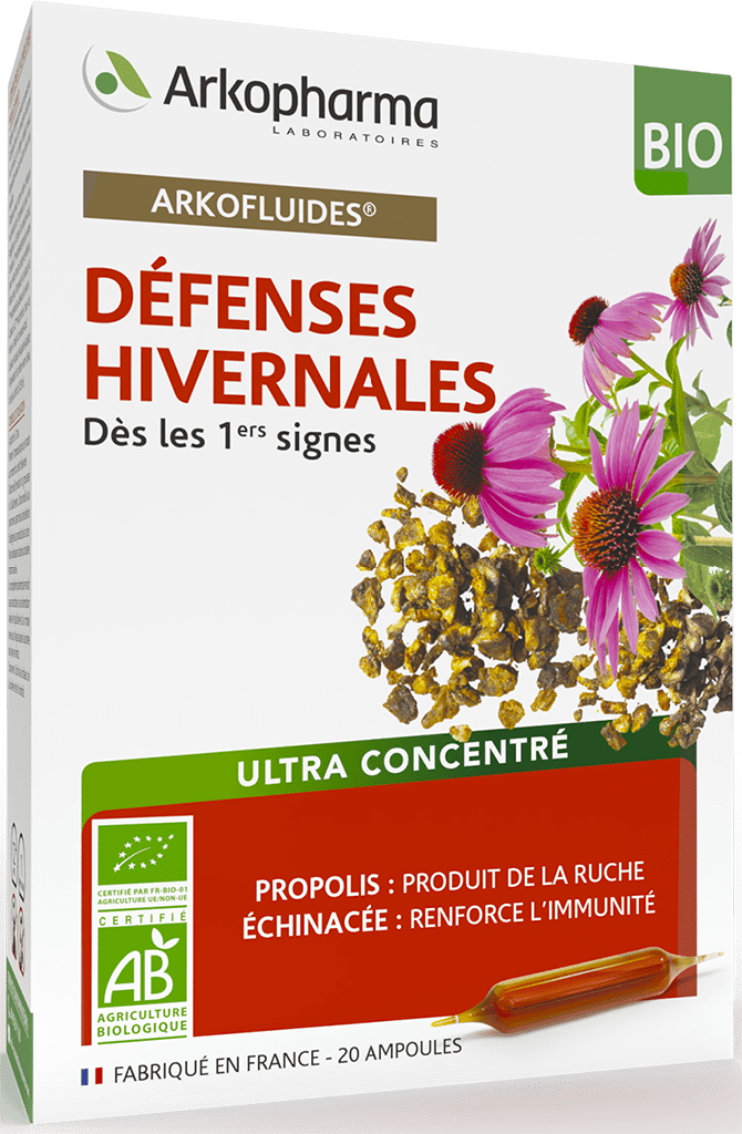 ARKOFLUIDE BIO ULTRAEXTRACT Solution buvable défenses hivernales 20Amp/10ml