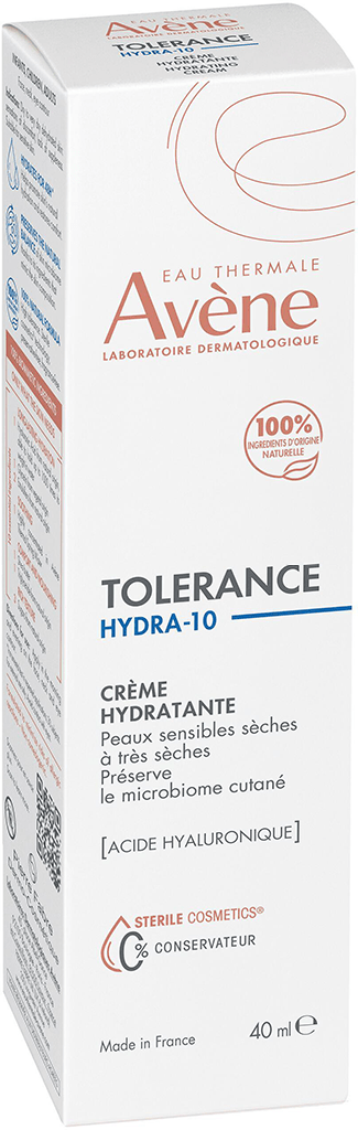 AVENE TOLERANCE HYDRA-10 Crème hydratante Tube de 40ml