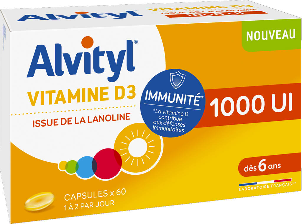 ALVITYL Vitamine D3 10 000 UI Caps B/60