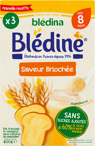 BLEDINE Farine instantanée saveur briochée B/400g