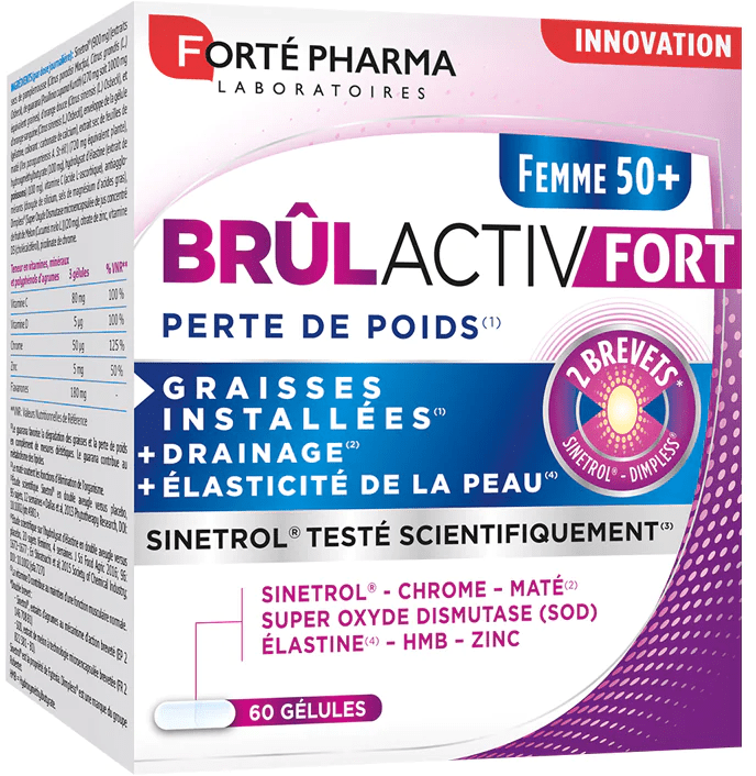BRULACTIV FORT FEMME 50+ Gélules B/60