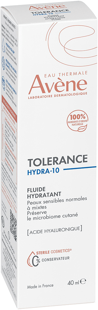 AVENE TOLERANCE HYDRA-10 Fluide hydratant Tube de 40ml