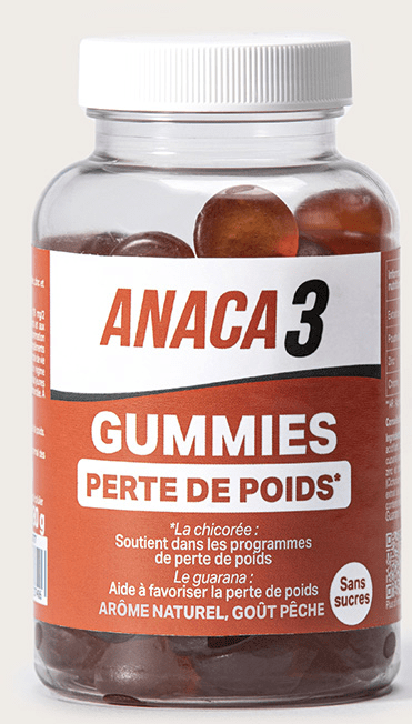 ANACA3 GUMMIES PERTE DE POIDS Gomme Pot/60